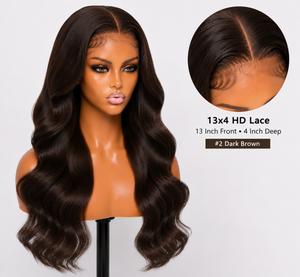 Remy Human Hair 13x4 Body Wave Lace Wig