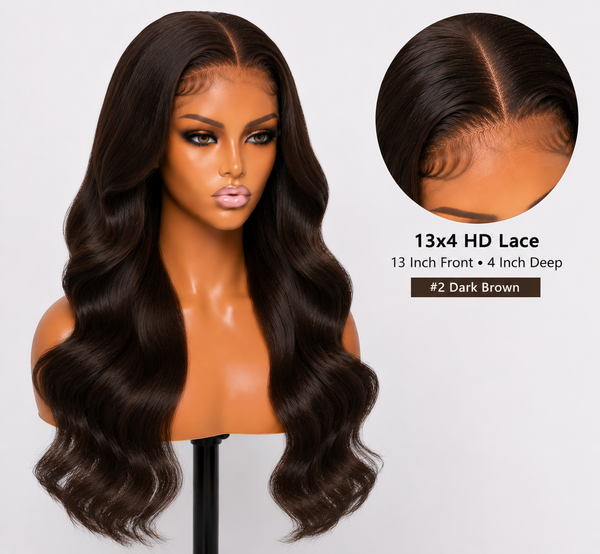 Remy Human Hair 13x4 Body Wave Lace Wig