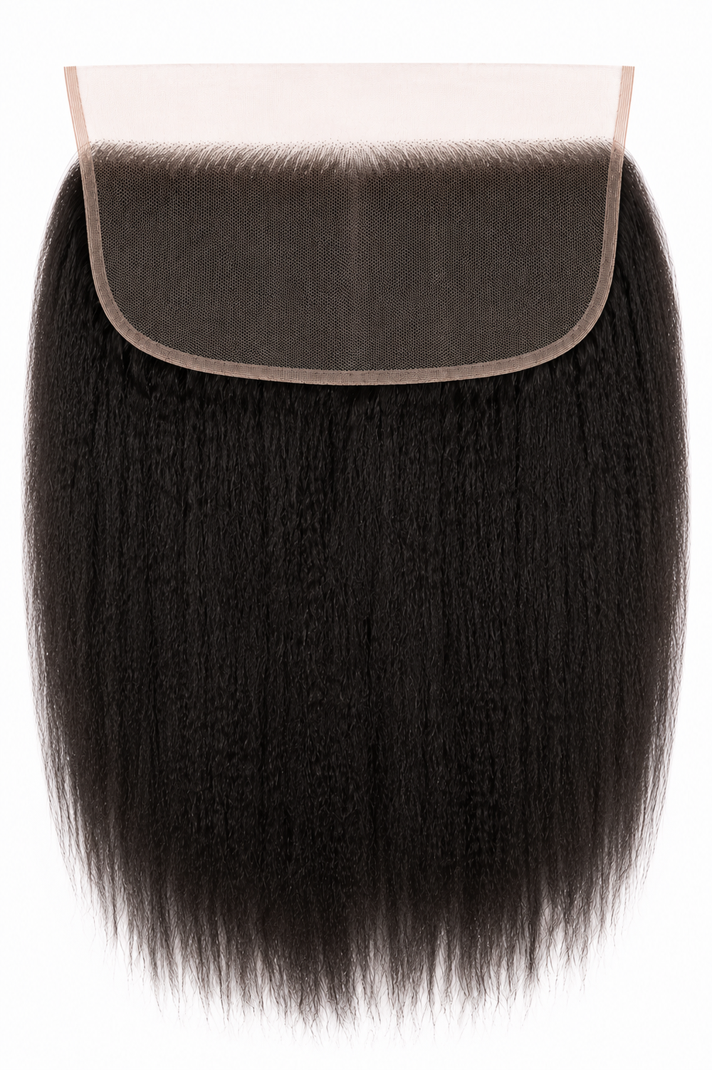 Remy Human Hair 13x4 Kinky Straight Frontal