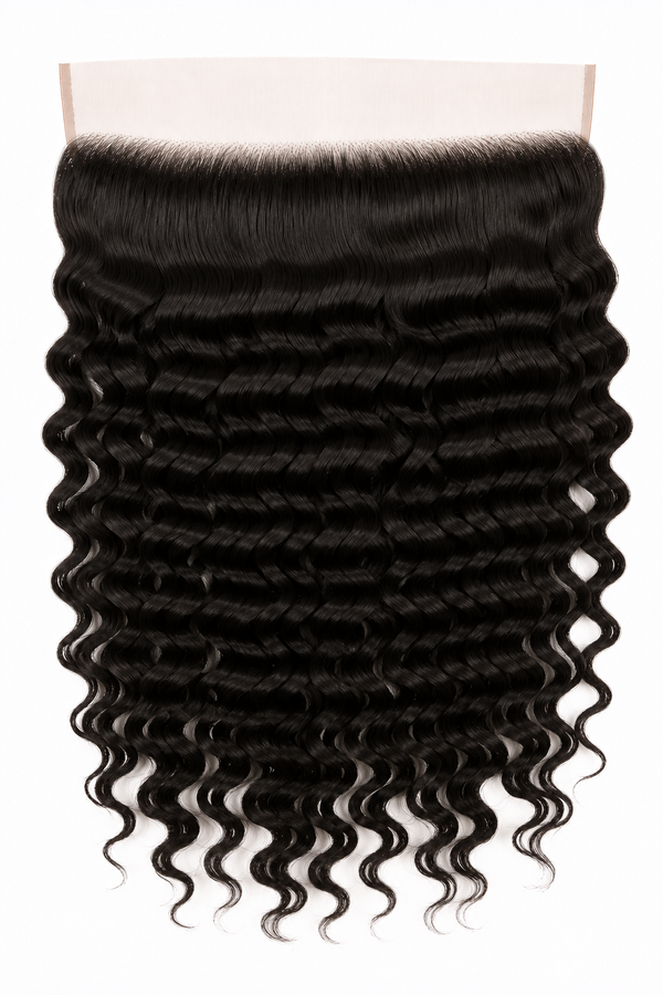 Remy Human Hair 13x4 Deep Wave Frontal