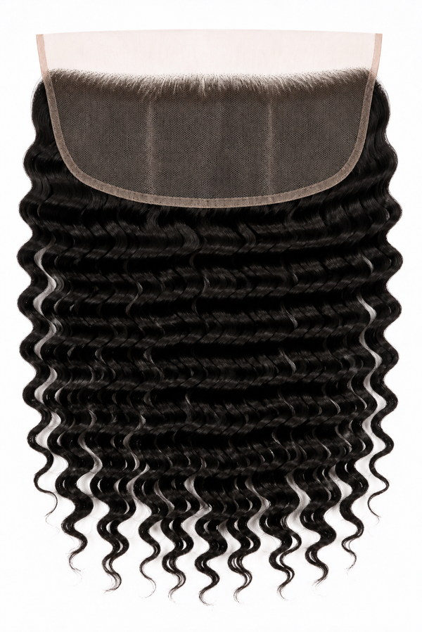 Remy Human Hair 13x4 Deep Wave Frontal