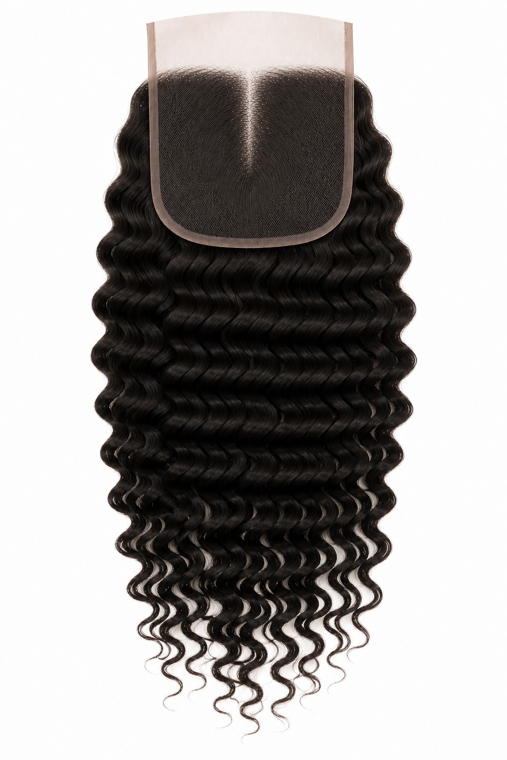 Remy Human Hair 5x5 Deep Wave Closure