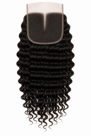 Remy Human Hair 5x5 Deep Wave Closure