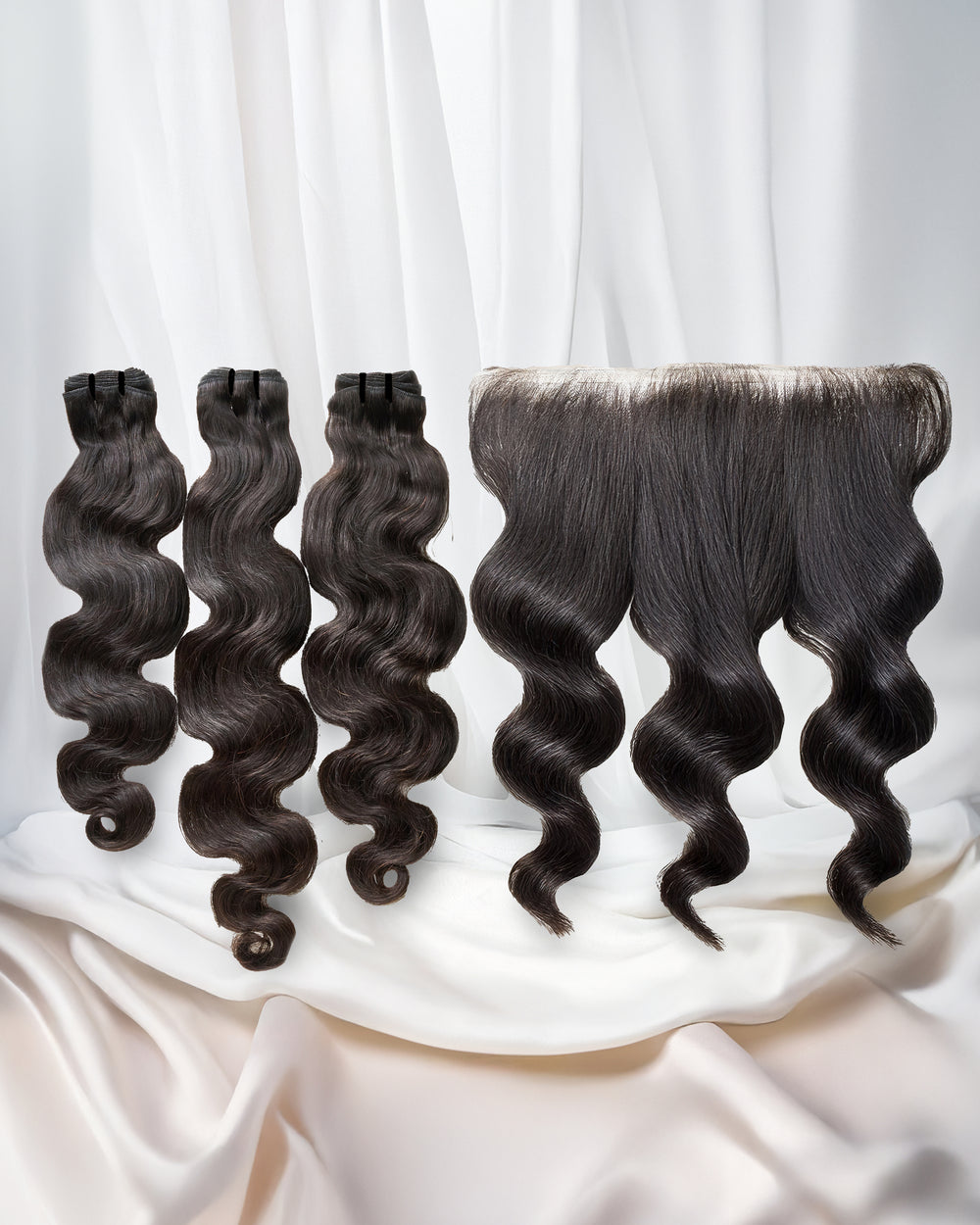 The Haute Volume Collection - Virgin Body Wave Bundle Set