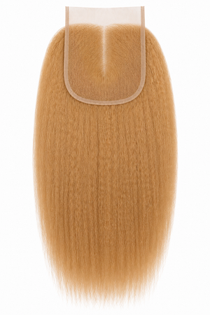 Remy Human Hair 4x4 Kinky Straight Closure