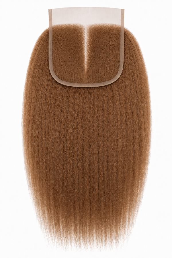 Remy Human Hair 5x5 Kinky Straight Closure