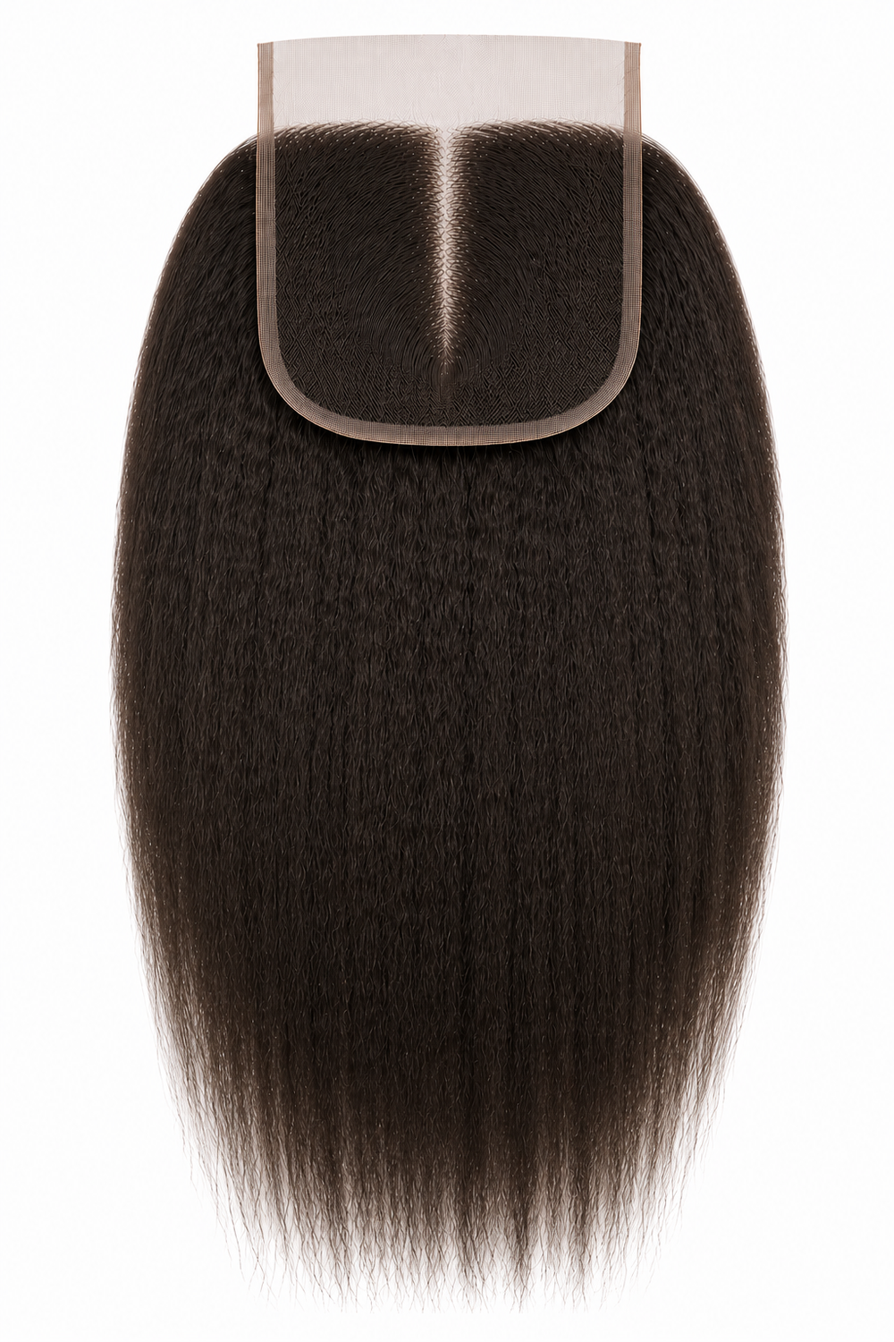 Remy Human Hair 5x5 Kinky Straight Closure
