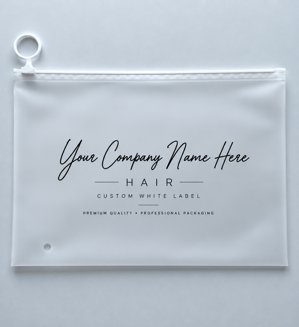 Custom White Label Poly Bag Packaging