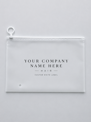 Custom White Label Poly Bag Packaging