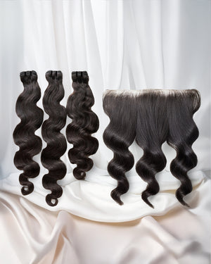 The Silhouette Edit - Virgin Body Wave Bundle Set