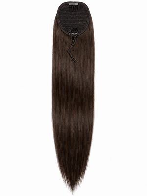 Remy Human Hair Straight Drawstring Ponytail