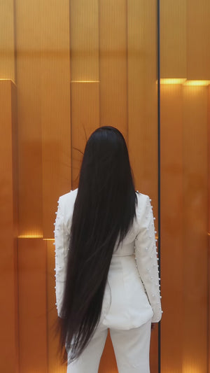 The Allure Wig – 36” Raw Straight Signature Lace Wig